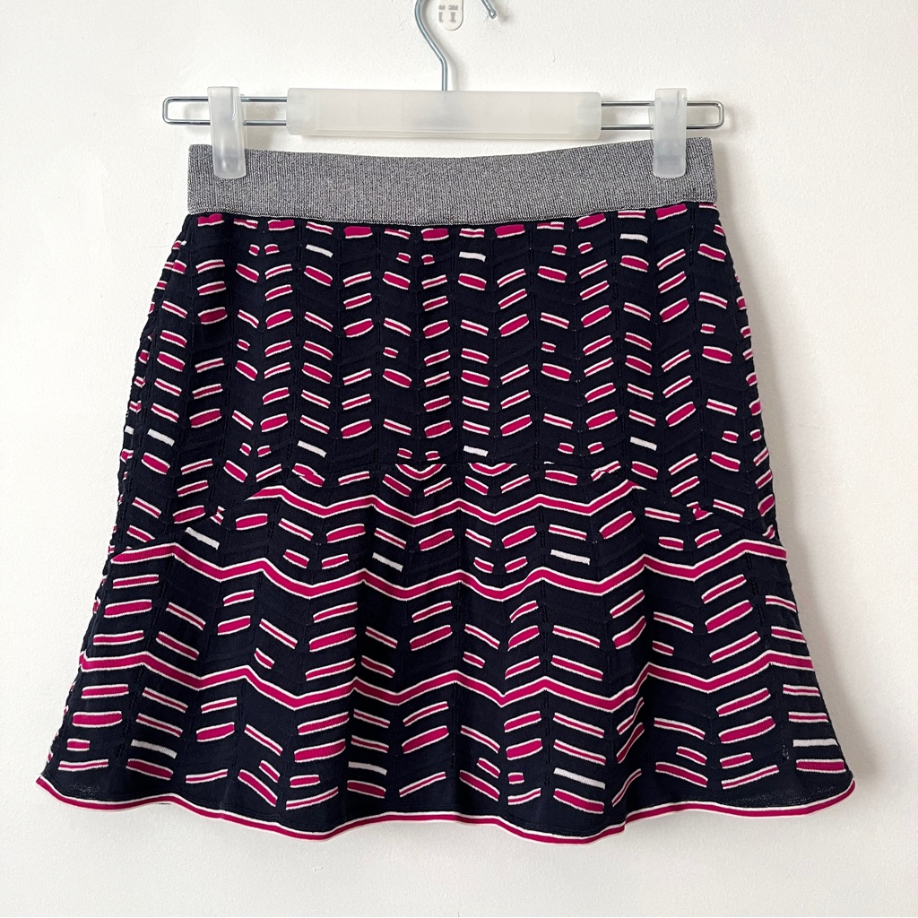 New Authentic Missoni Knit Skirt Size It 42 / Us 6